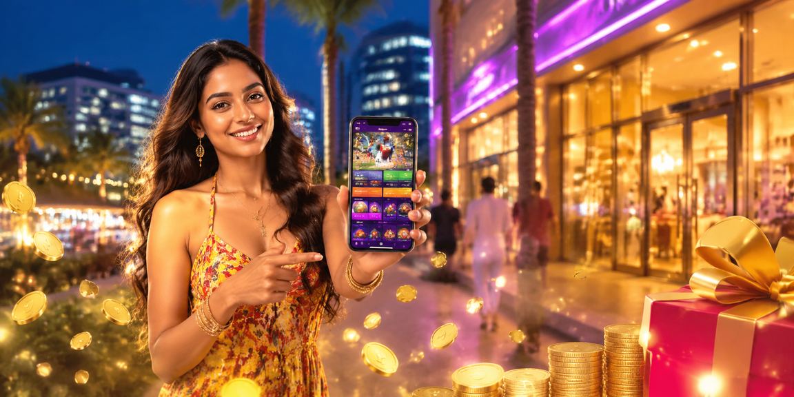 Indian players using mobile casino app